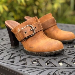 Born Open Heel Booties with Chunky Soles SUPER FAST SHIPPING